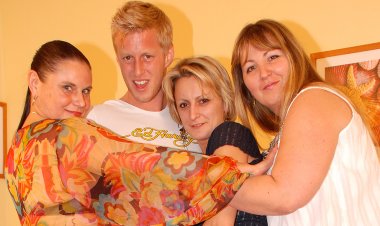 Three Party Mamas Doing One Hard Cock