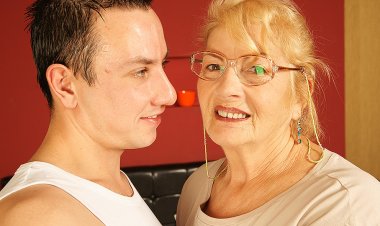 Hairy Old Lady Fucking And Licking Ass