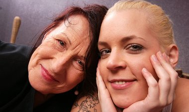 Hot Babe Getting Seduced By A Naughty Mature Lesbian