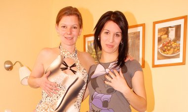 Two Naughty Old And Young Lesbians Get It On