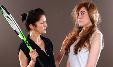 Hot Babe Must Listen To Her Lesbian Tennis Teacher