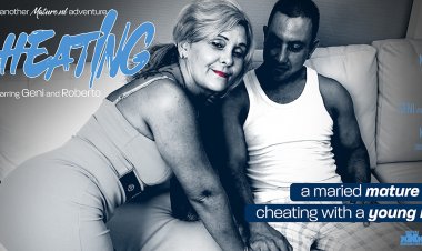 This young man is having an affair with a married mature lady