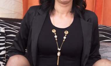 Naughty housewife playing with her toyboy