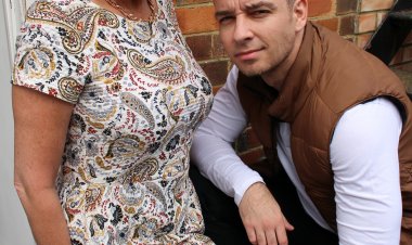 Horny British mature lady doing her younger lover