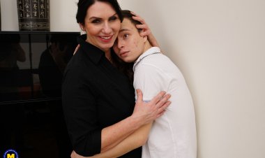 This toyboy is about to lose his virginity to big breasted Josephine James