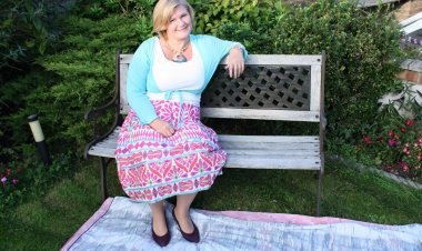 Naughty mature slut fucking a toy boy in the garden