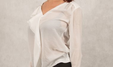 Naughty unshaved housewife getting wet in her kitchen