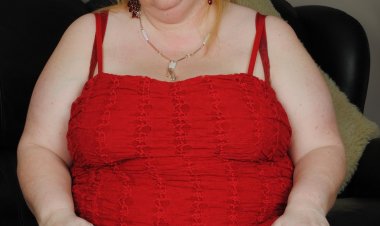 BBW getting naked and dirty