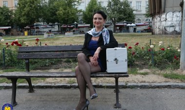 Naughty housewife doing her horny toy boy