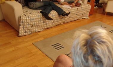 Naughty mature slut gets fusted and fucked by a hot young couple