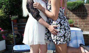 hot and steamy British old and young lesbian couple get wild