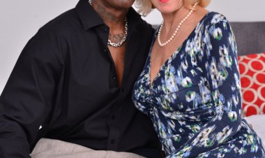 Horny mature Molly Maracas goes interracial