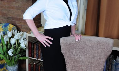 Naughty American Librarian getting very frisky