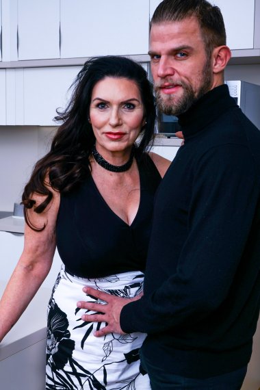 Big breasted Josephine James squirts and rides and sucks a hard cock