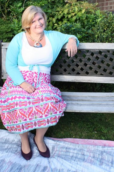 Naughty mature slut fucking a toy boy in the garden