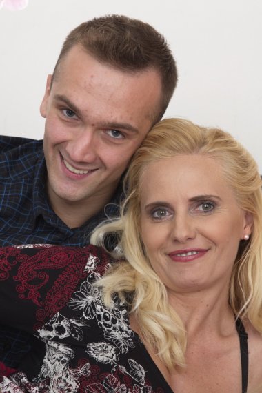 Horny blonde MILF getting done by her toy boy