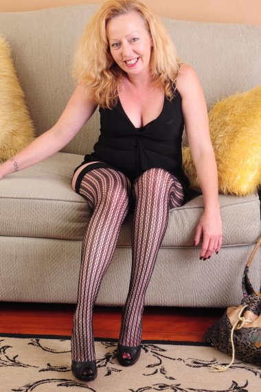 Naughty American housewife getting naked and then some