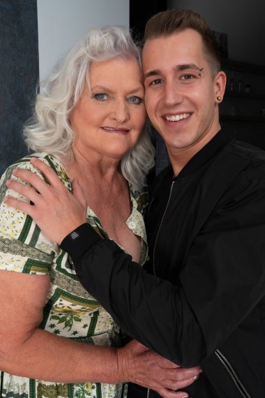 Granny wants cock and thats what she gets from this toyboy