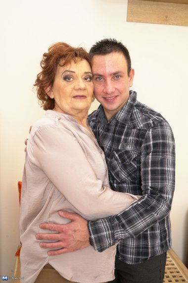 Robbie loves having hard sex with grannies and older horny women