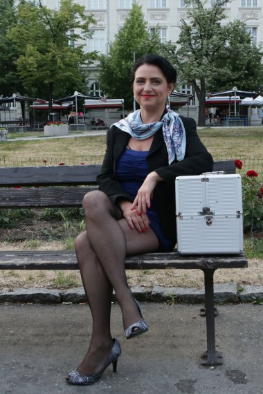 Naughty housewife doing her horny toy boy