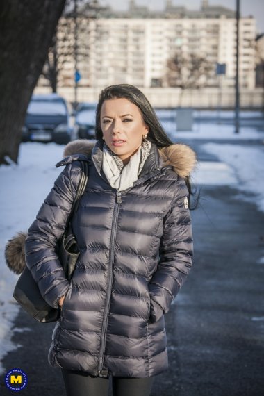 Hot steamy MILF Shalina Devine getting fucked by a big hard cock