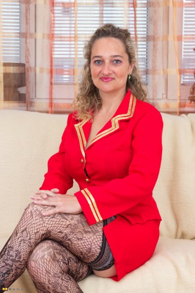 This naughty housewife loves to play when she is alone