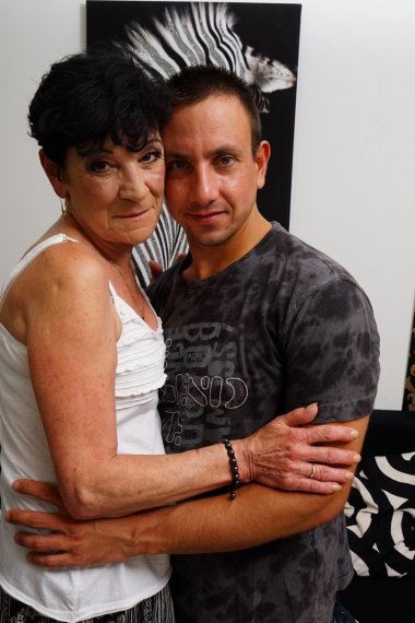 Naughty mature lady doing her toy boy