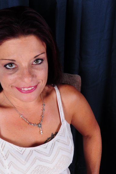 Naughty American housewife playing with herself