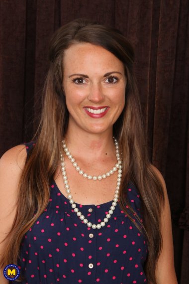 Naughty American housewife playing with herself