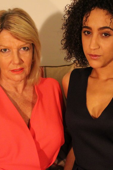 Horny mature lesbian seducing a british teeny babe