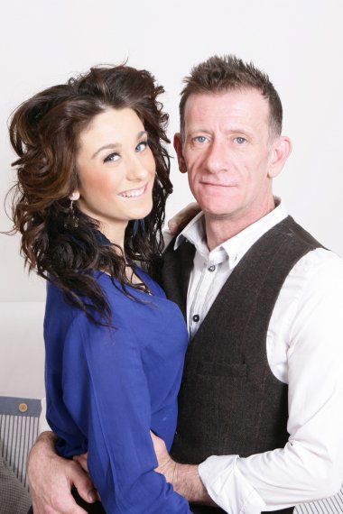 Hot British young babe doing a dirty old man